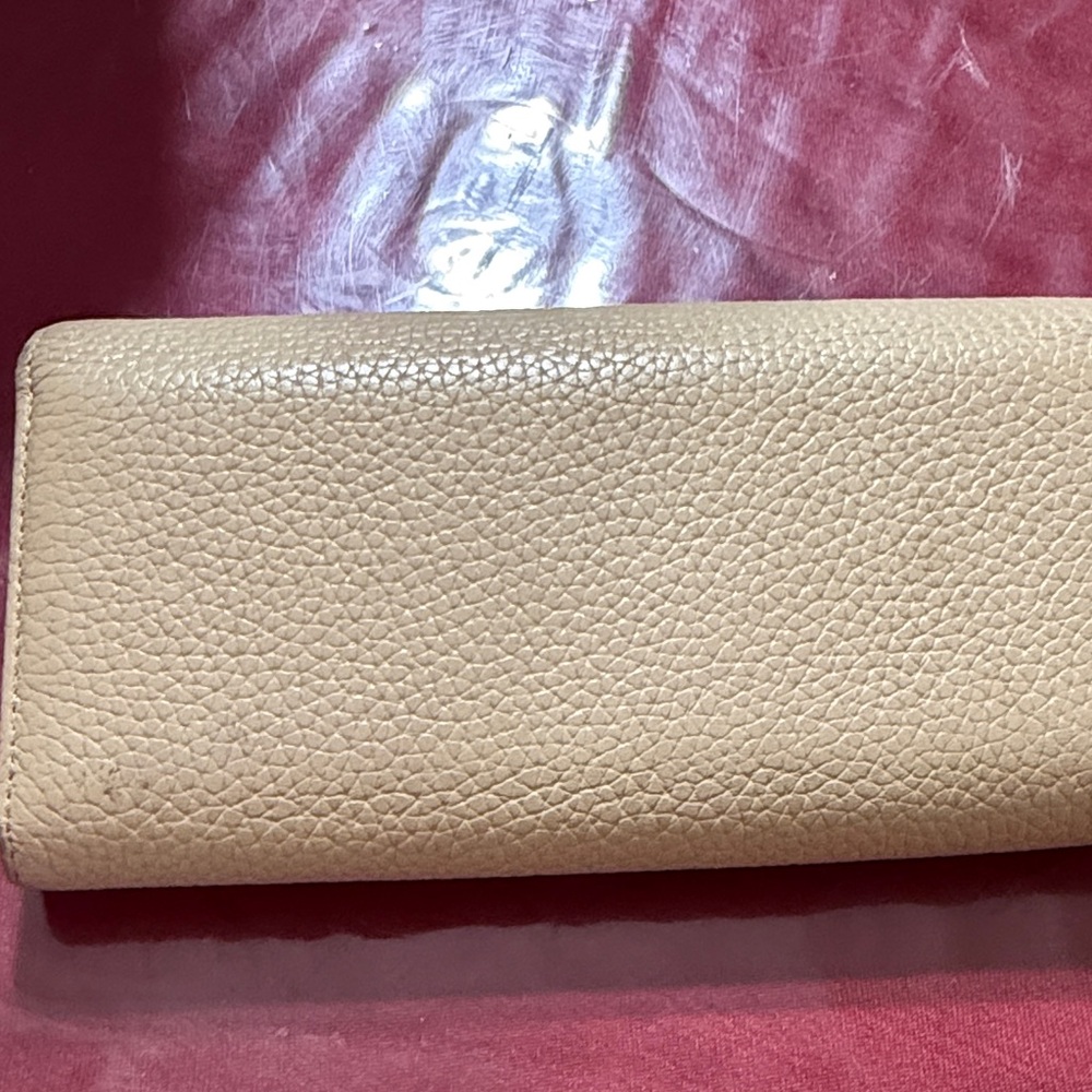 Valentino By Mario Valentino Tan Leather Wallet - Picture 4 of 8